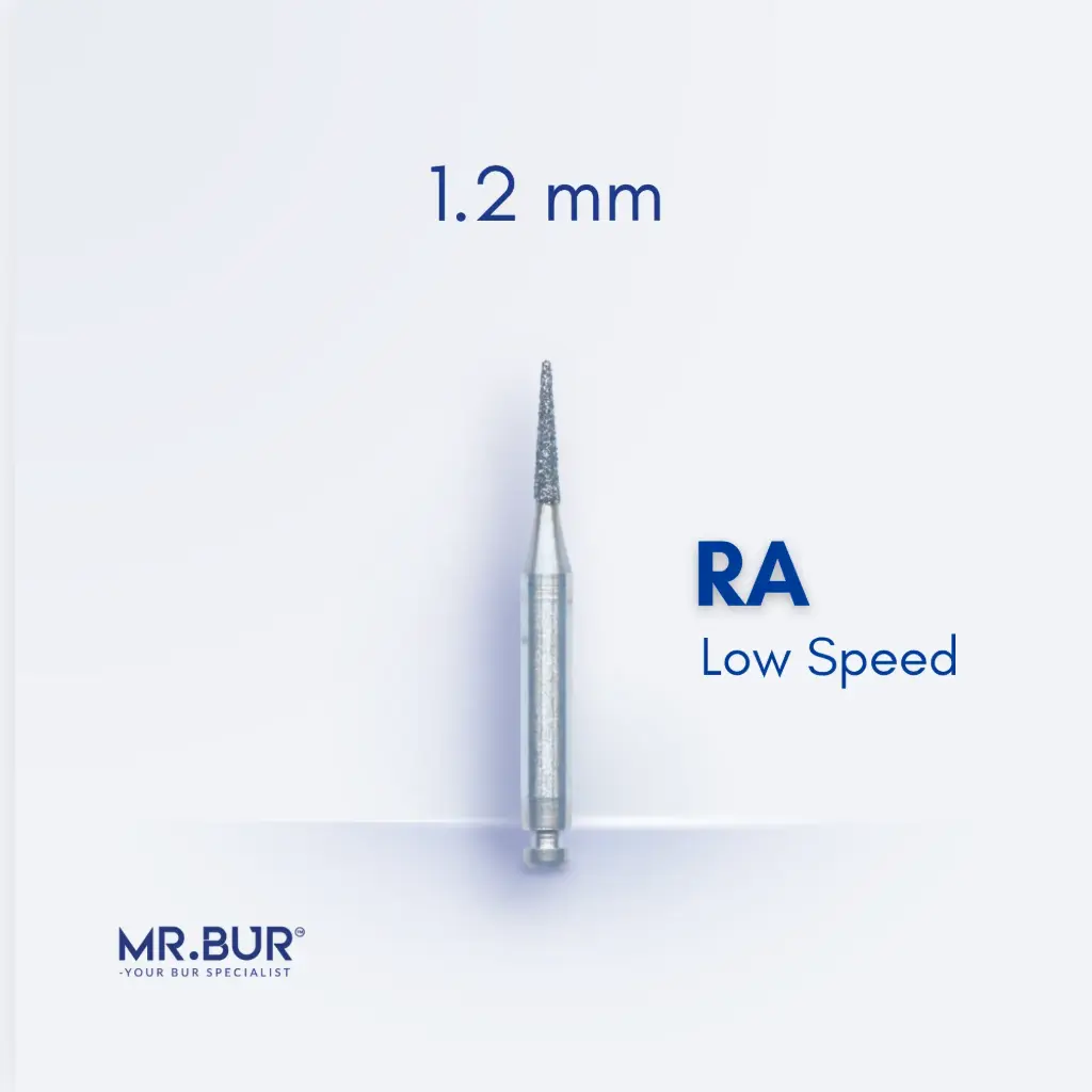 RA DIAMONDS BUR POINTED CONE