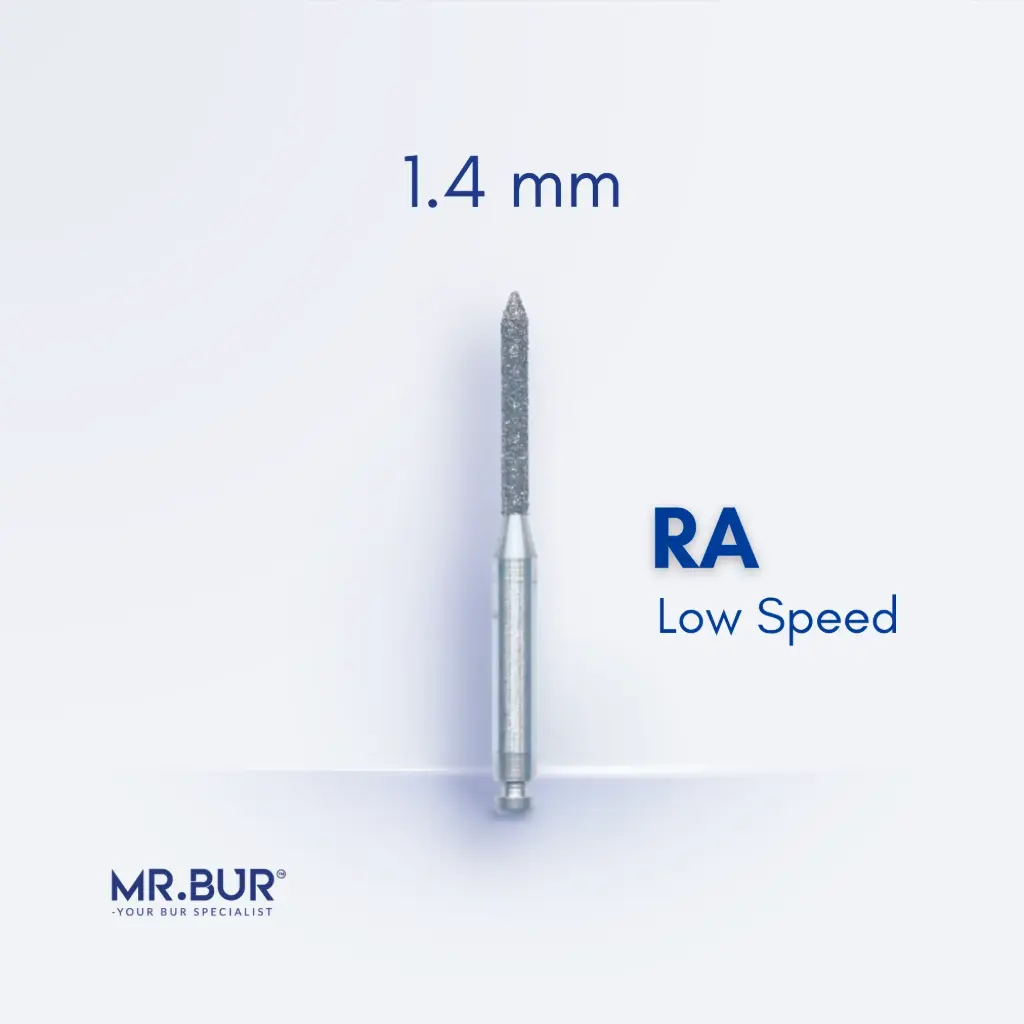 RA DIAMONDS BUR CYLINDER - FLAT END