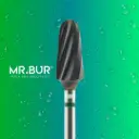 TC BUR FOR CVD COATING - PLAIN CUT COARSE