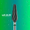 TC BUR FOR CVD COATING - PLAIN CUT COARSE