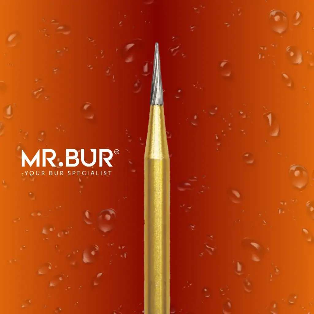 FINISHING CARBIDE TAPER FLAT END