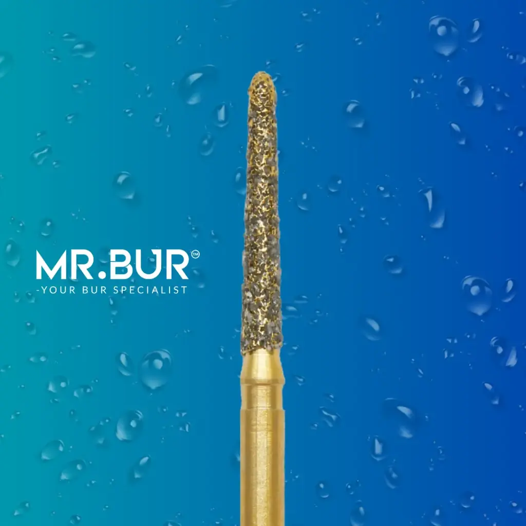 FG GOLD TAPER FLAT END