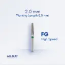 FG MINI TAPER FLAT END