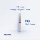 FG FINE TAPER FLAT END