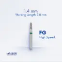 FG STANDARD TAPER FLAT END
