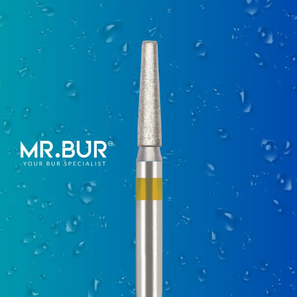 FG DIAMOND CYLINDER ROUNDED EDGE SUPER FINE