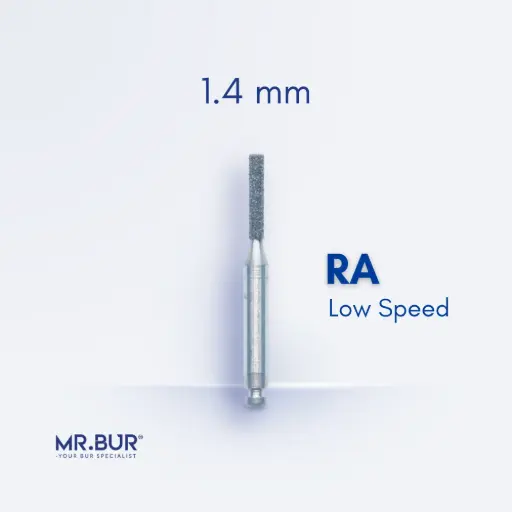 [R837/014] RA DIAMONDS BUR CYLINDER - FLAT END