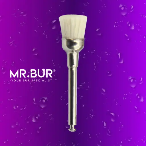 [R4G] POLISHING BRUSHES RA 50PCS - WHITE GOAT HAIR