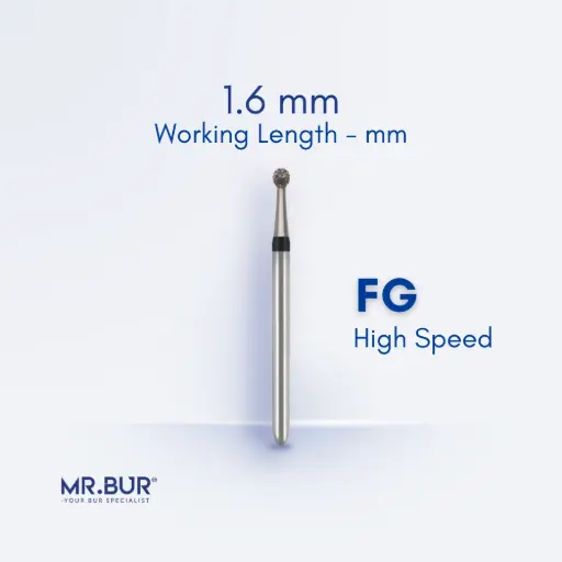 [25MM OS-D16] OS DIAMOND COOLING ROUND BUR