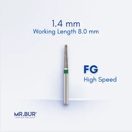 [28A] FG DIAMOND TAPER FLAT END