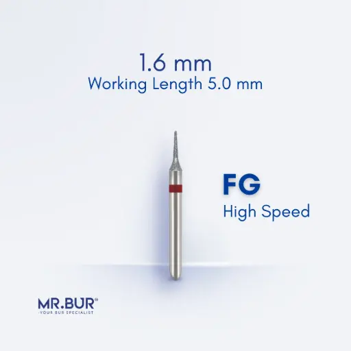 [K820-1F] ORTHO IPR MOSQUITO DIAMOND FINE BUR 0.3MM x 1.6MM